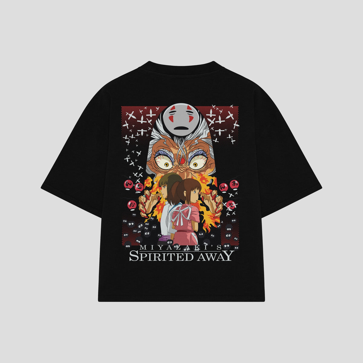Playera streetwear premium de anime y gaming ExtraLife MX, corte oversized drop shoulder ligero y fresco en color Deep Black y Off-White, moda urbana mexicana de culto.