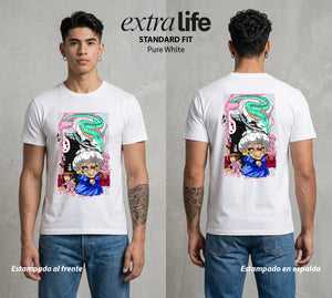 El Estudio del Viento | Los del Baño #04104 - Playera Standard Fit | Pure White - Foto en modelo