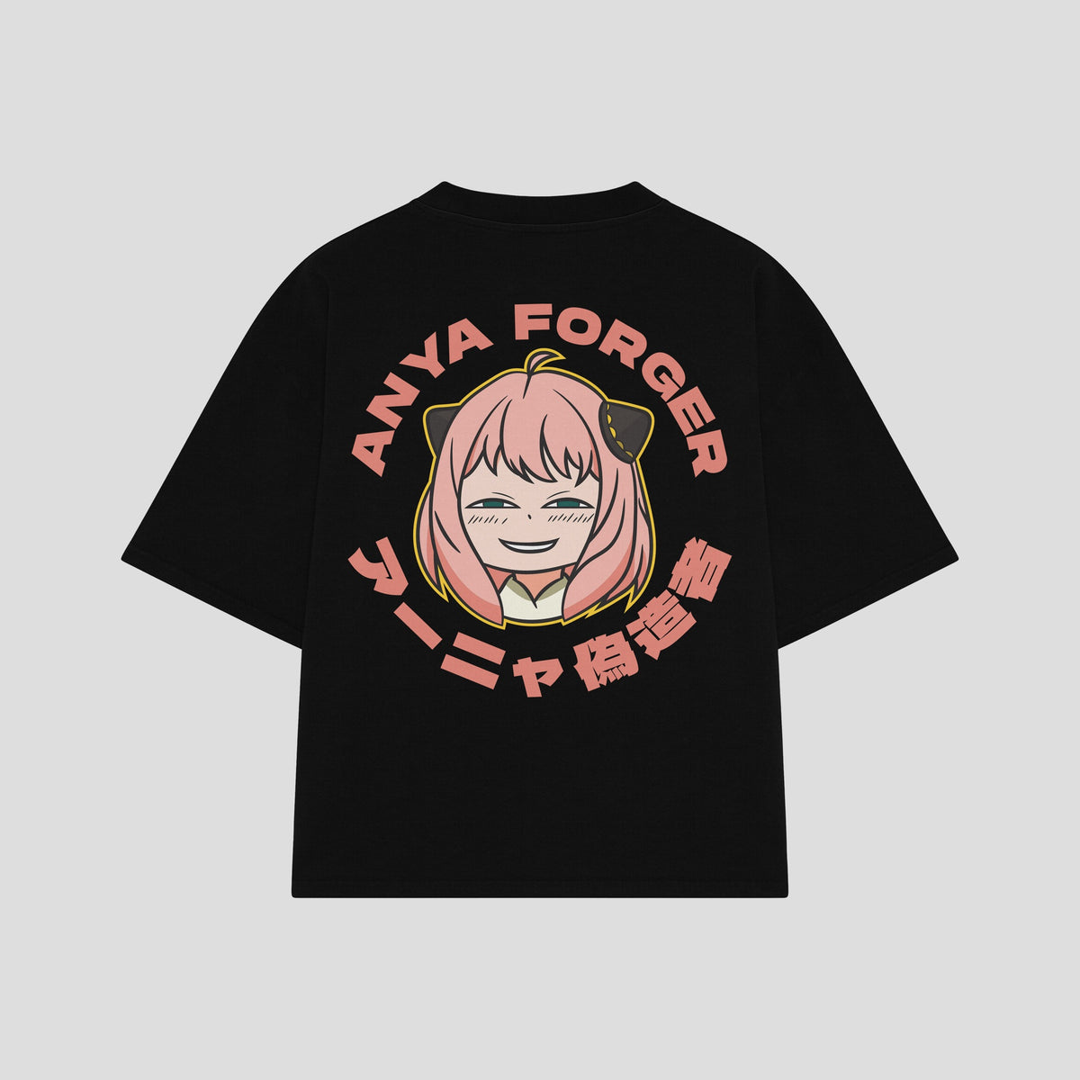 Playera streetwear premium de anime y gaming ExtraLife MX, corte oversized drop shoulder ligero y fresco en color Deep Black y Off-White, moda urbana mexicana de culto.