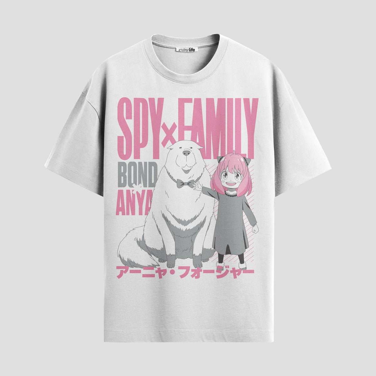Playera urbana de anime y gaming ExtraLife MX, corte Classic Premium unisex ligero y transpirable en color Deep Black y Pure White, ropa de uso diario para gym y casual.