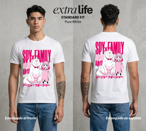 Familia de Operativos | La Psiquica del Hogar #04146 - Playera Standard Fit | Pure White - Foto en modelo