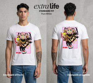 Familia de Operativos | La Familia del Secreto #04160 - Playera Standard Fit | Pure White - Foto en modelo