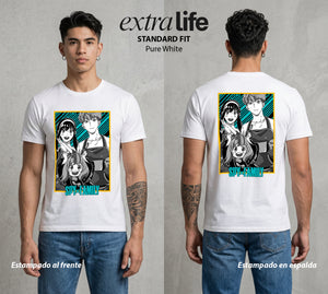 Familia de Operativos | El Maestro del Hielo #04165 - Playera Standard Fit | Pure White - Foto en modelo