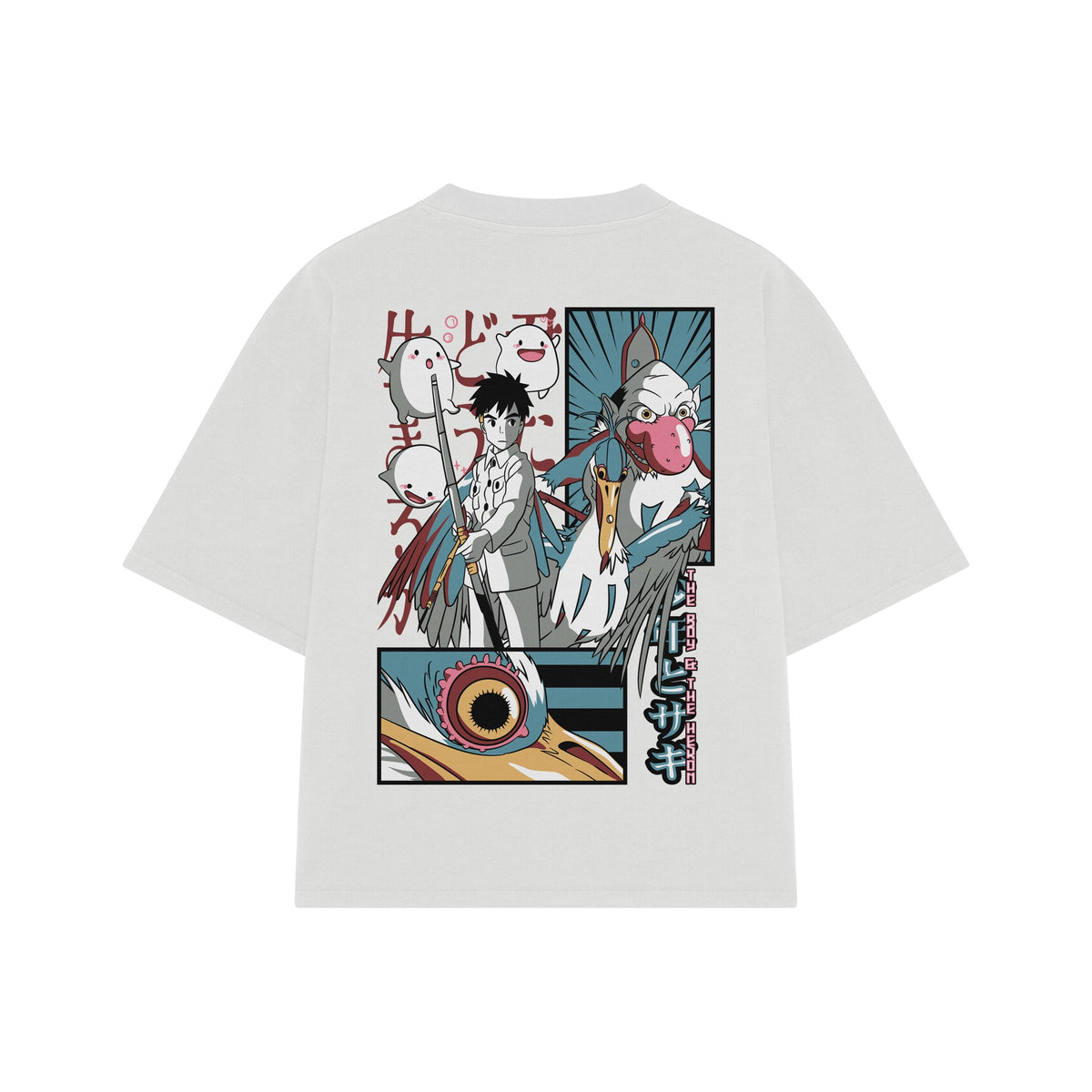 Playera streetwear premium de anime y gaming ExtraLife MX, corte oversized drop shoulder ligero y fresco en color Deep Black y Off-White, moda urbana mexicana de culto.
