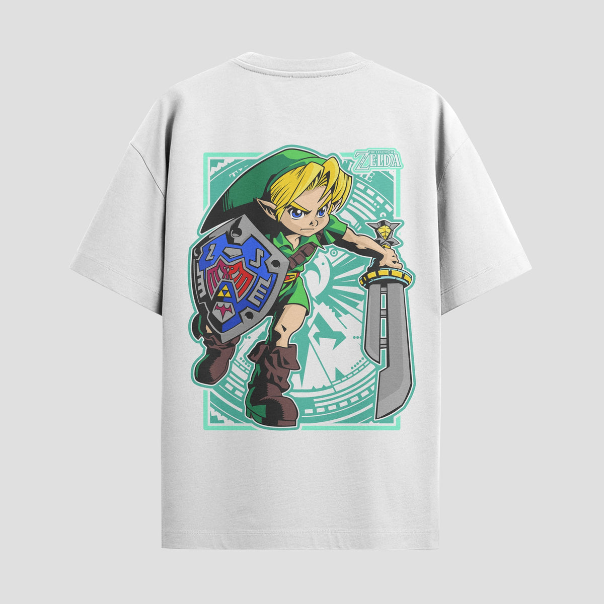 Playera urbana de anime y gaming ExtraLife MX, corte Classic Premium unisex ligero y transpirable en color Deep Black y Pure White, ropa de uso diario para gym y casual.
