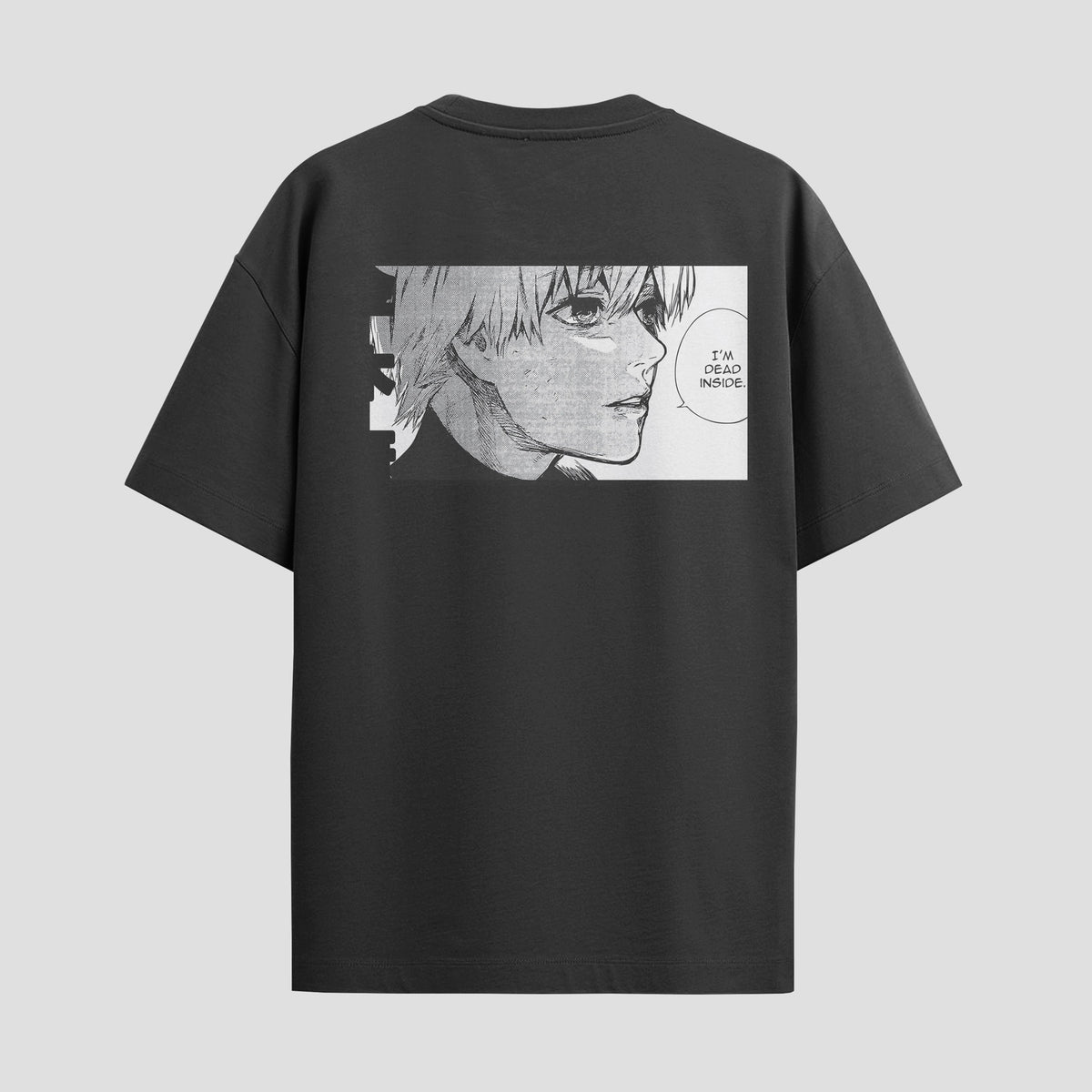 Playera urbana de anime y gaming ExtraLife MX, corte Classic Premium unisex ligero y transpirable en color Deep Black y Pure White, ropa de uso diario para gym y casual.