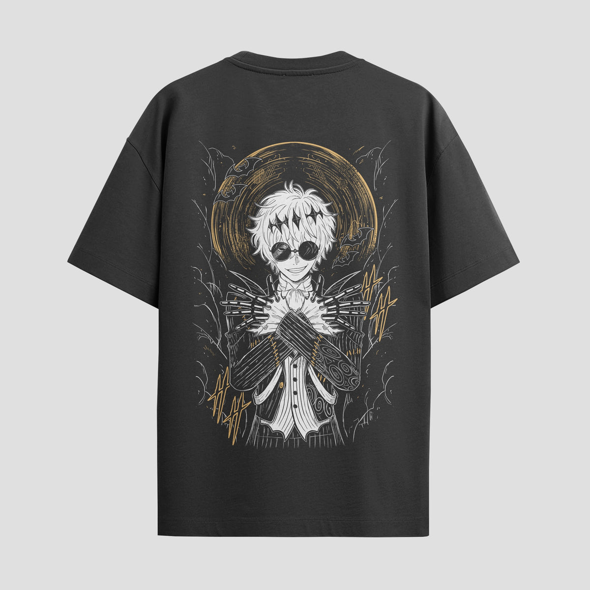 Playera urbana de anime y gaming ExtraLife MX, corte Classic Premium unisex ligero y transpirable en color Deep Black y Pure White, ropa de uso diario para gym y casual.