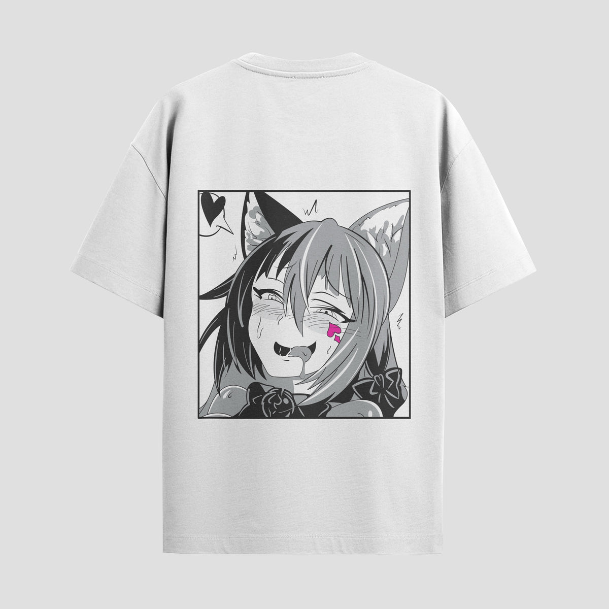 Playera urbana de anime y gaming ExtraLife MX, corte Classic Premium unisex ligero y transpirable en color Deep Black y Pure White, ropa de uso diario para gym y casual.
