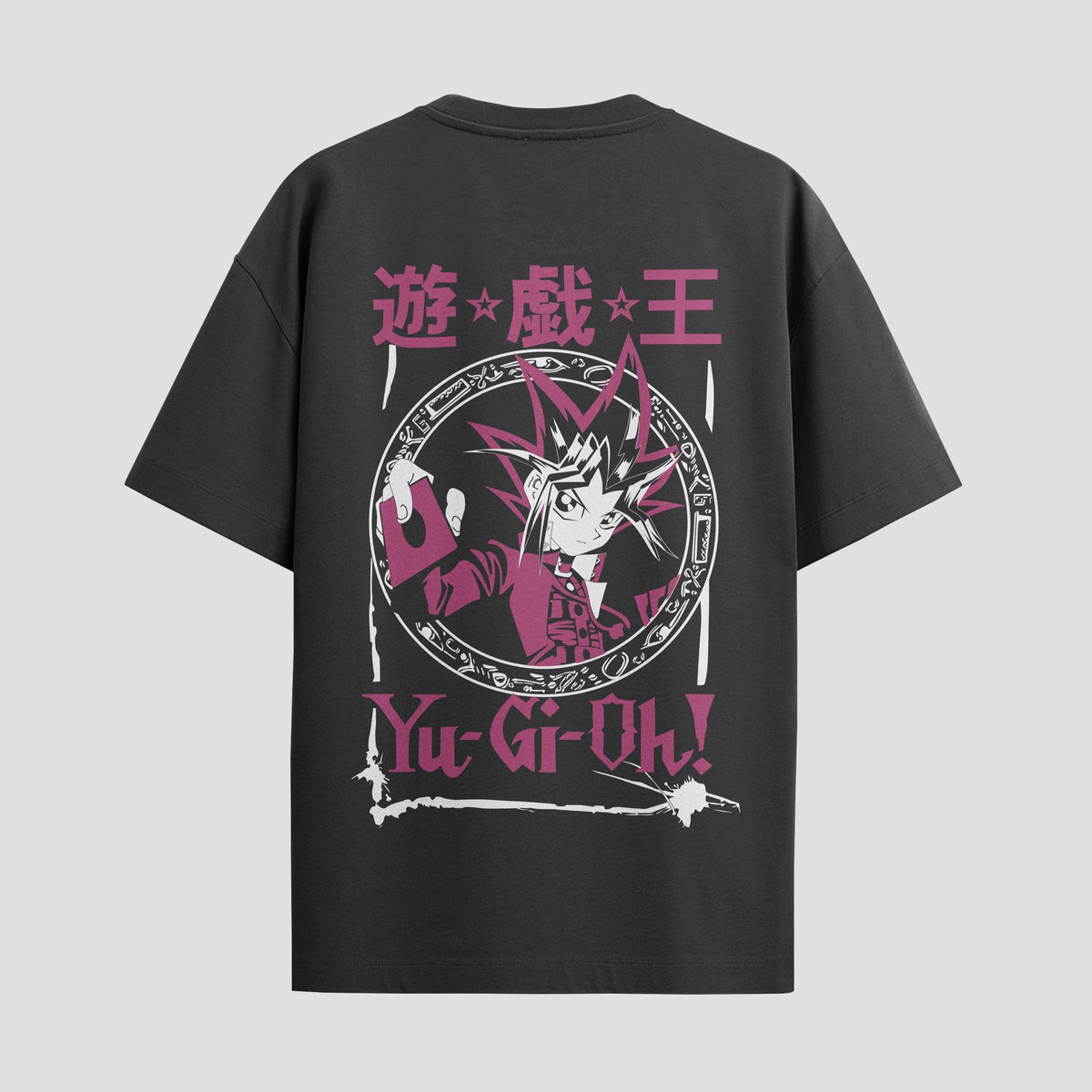Playera urbana de anime y gaming ExtraLife MX, corte Classic Premium unisex ligero y transpirable en color Deep Black y Pure White, ropa de uso diario para gym y casual.