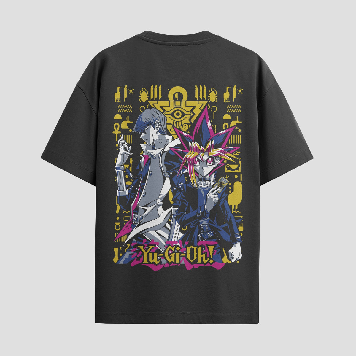 Playera urbana de anime y gaming ExtraLife MX, corte Classic Premium unisex ligero y transpirable en color Deep Black y Pure White, ropa de uso diario para gym y casual.