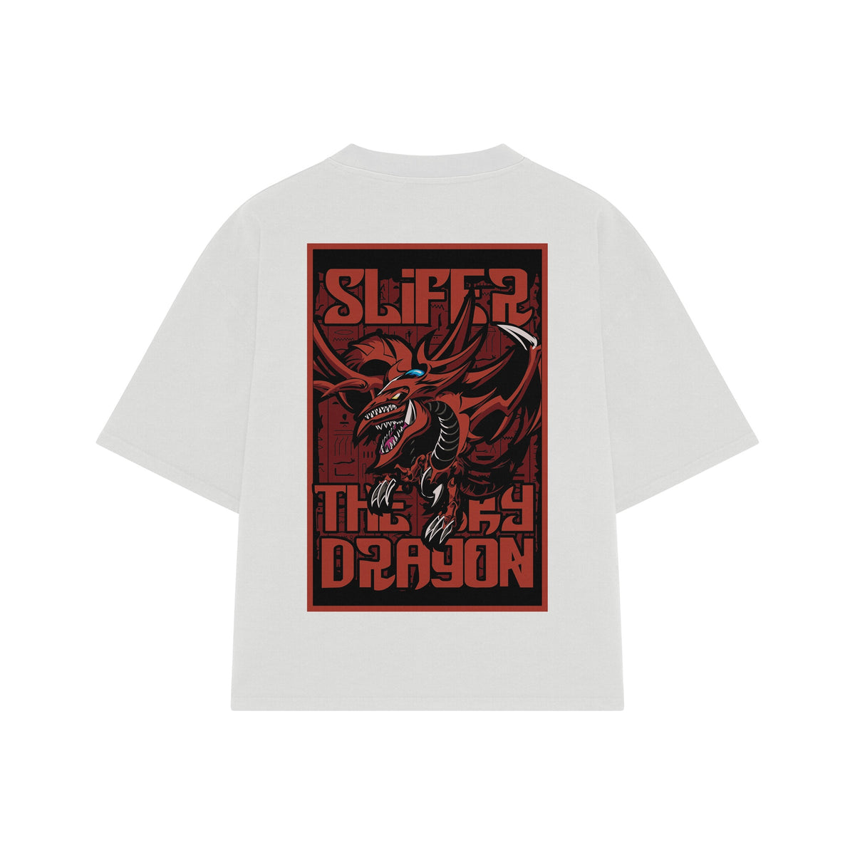 Playera streetwear premium de anime y gaming ExtraLife MX, corte oversized drop shoulder ligero y fresco en color Deep Black y Off-White, moda urbana mexicana de culto.