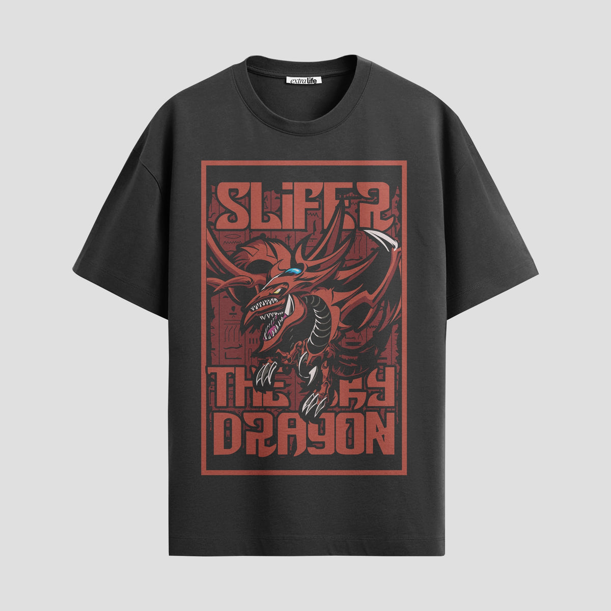 Playera urbana de anime y gaming ExtraLife MX, corte Classic Premium unisex ligero y transpirable en color Deep Black y Pure White, ropa de uso diario para gym y casual.
