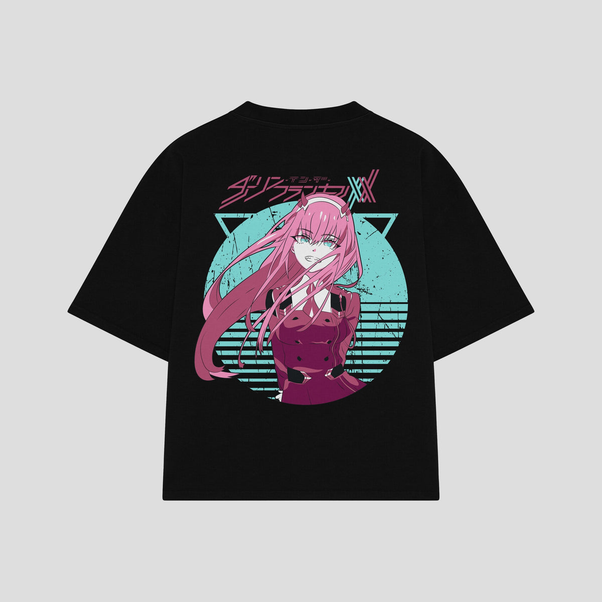 Playera streetwear premium de anime y gaming ExtraLife MX, corte oversized drop shoulder ligero y fresco en color Deep Black y Off-White, moda urbana mexicana de culto.