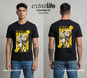 Lo Paranormal Cotidiano | Ritual Paranormal #04574 - Playera Standard Fit | Deep Black - Foto en modelo