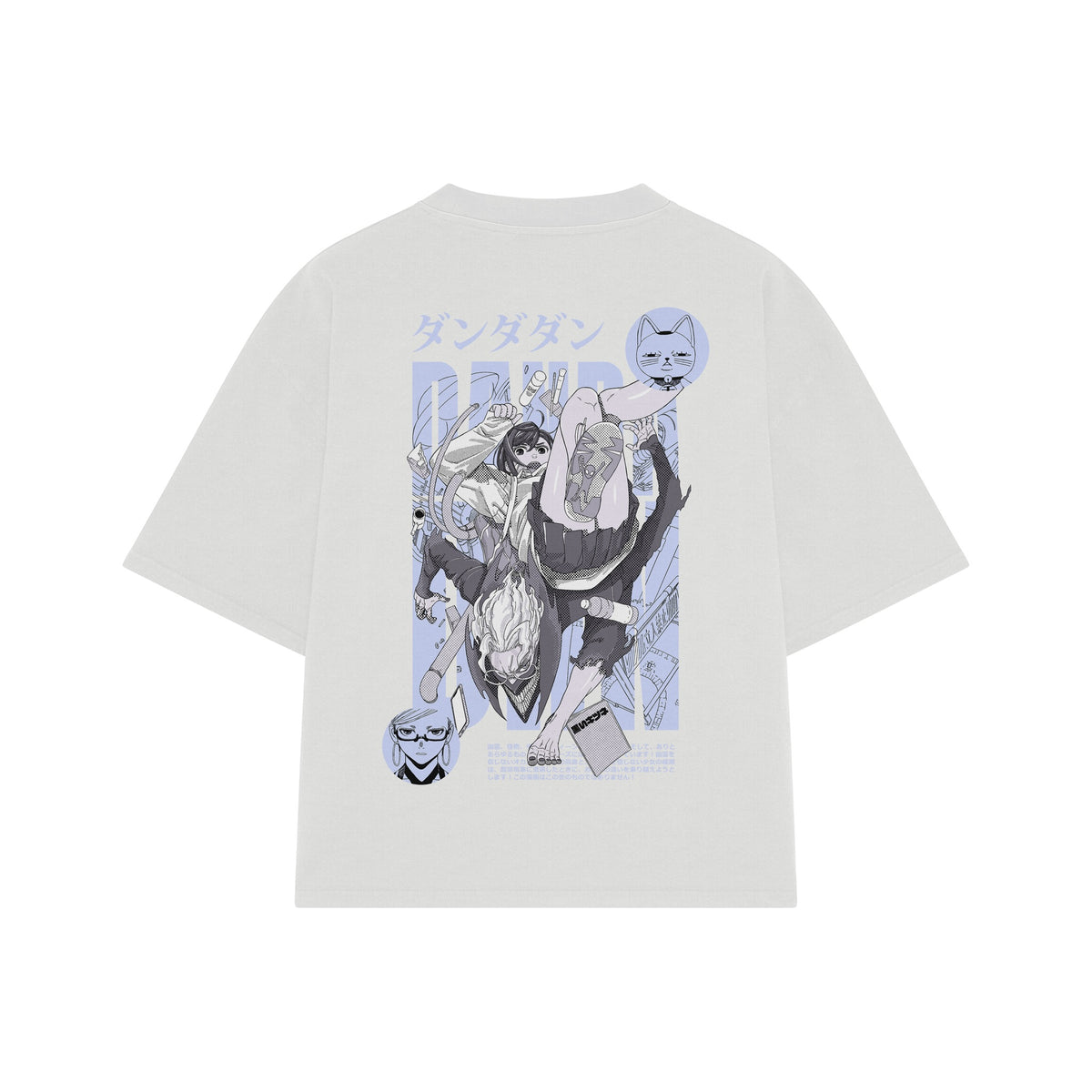 Playera streetwear premium de anime y gaming ExtraLife MX, corte oversized drop shoulder ligero y fresco en color Deep Black y Off-White, moda urbana mexicana de culto.