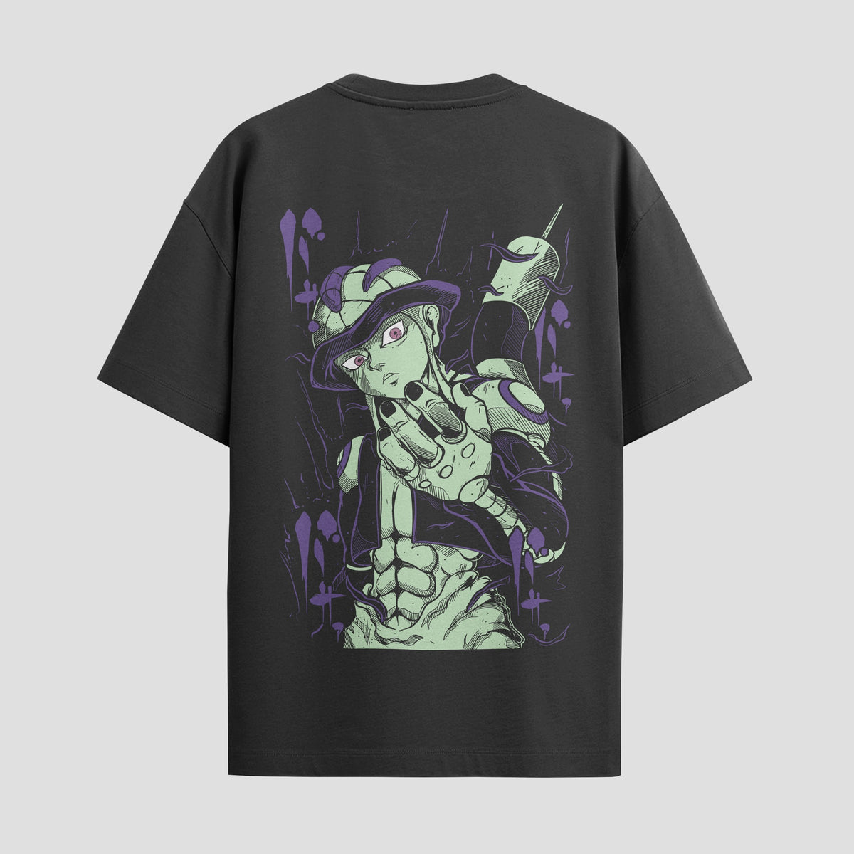 Playera urbana de anime y gaming ExtraLife MX, corte Classic Premium unisex ligero y transpirable en color Deep Black y Pure White, ropa de uso diario para gym y casual.