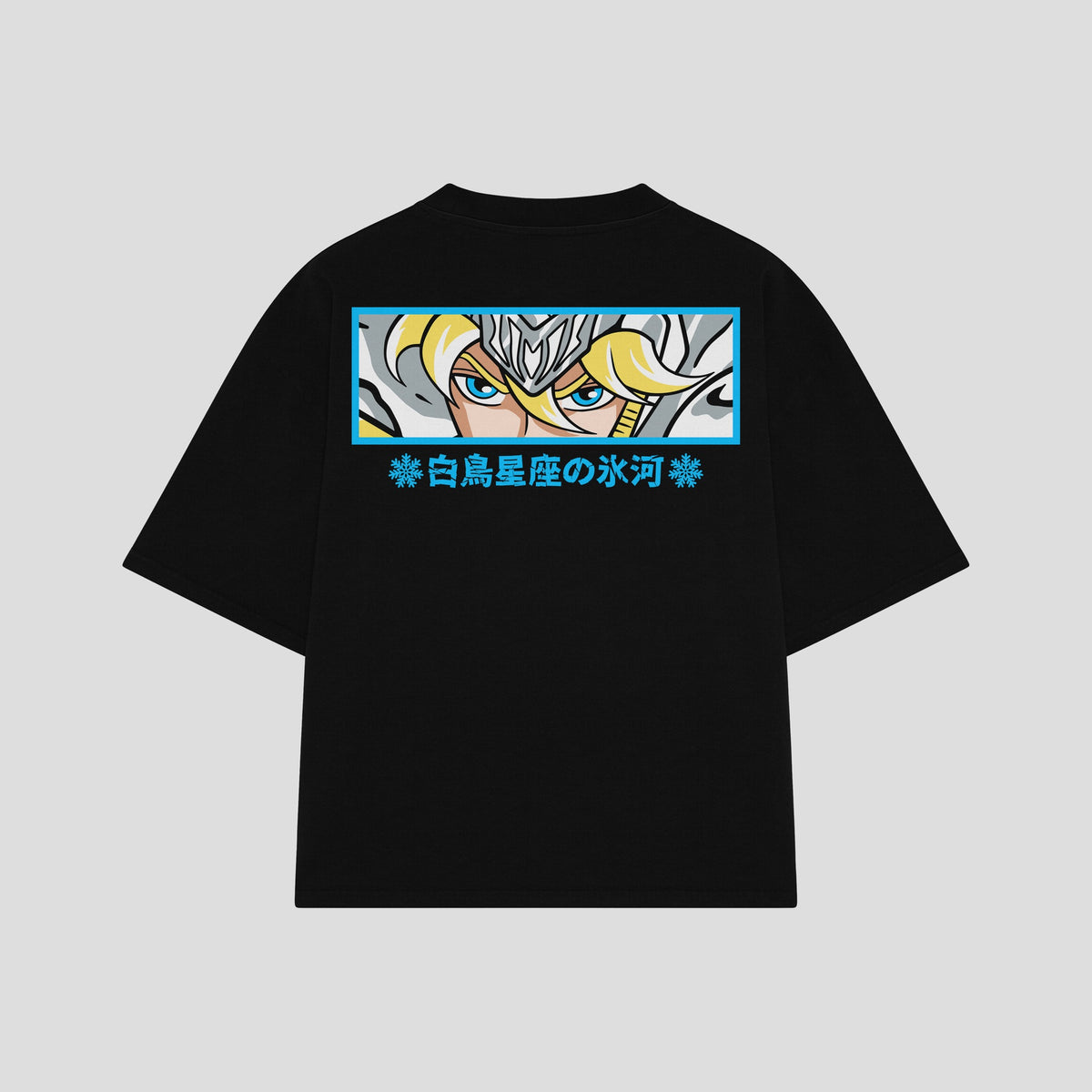 Playera streetwear premium de anime y gaming ExtraLife MX, corte oversized drop shoulder ligero y fresco en color Deep Black y Off-White, moda urbana mexicana de culto.