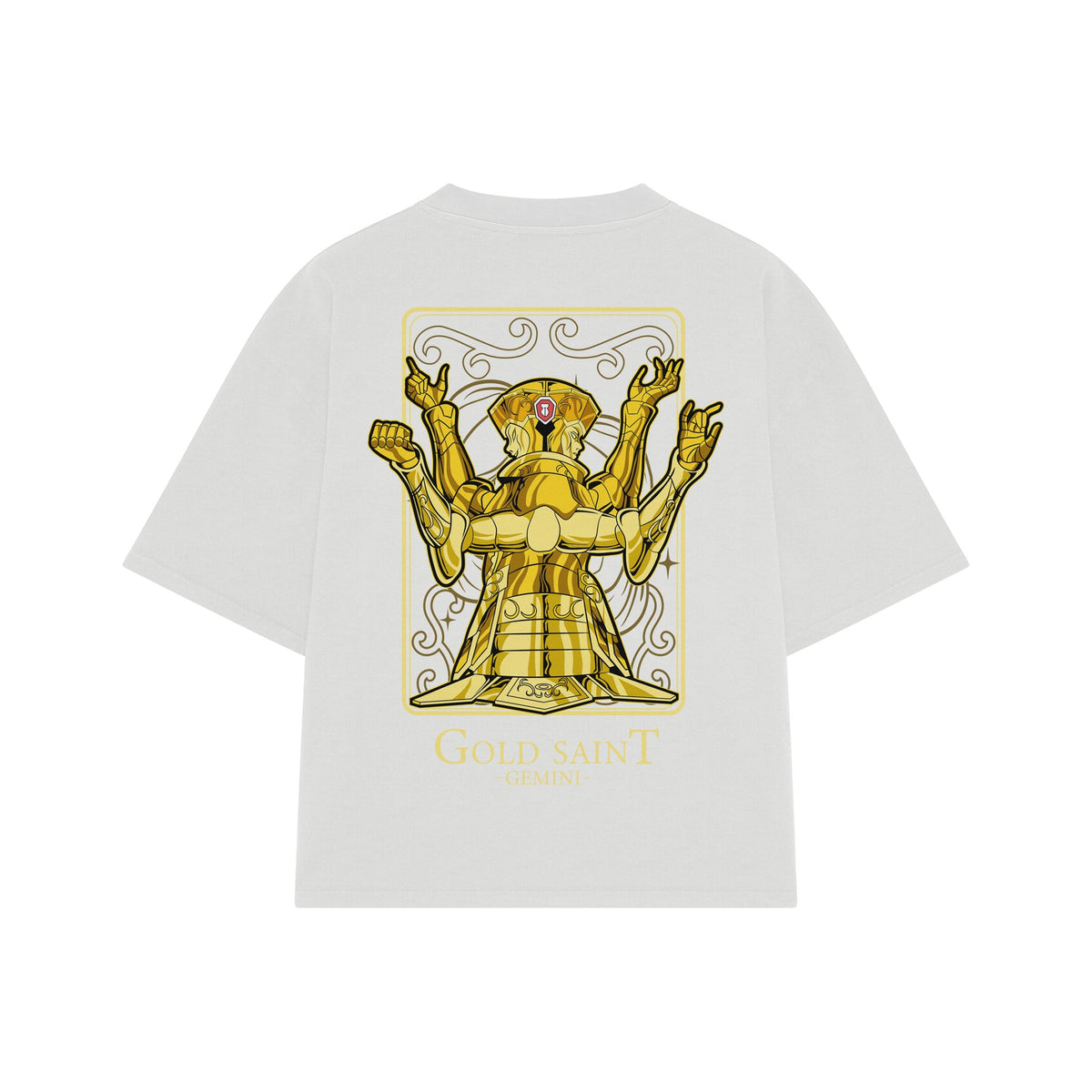 Playera streetwear premium de anime y gaming ExtraLife MX, corte oversized drop shoulder ligero y fresco en color Deep Black y Off-White, moda urbana mexicana de culto.