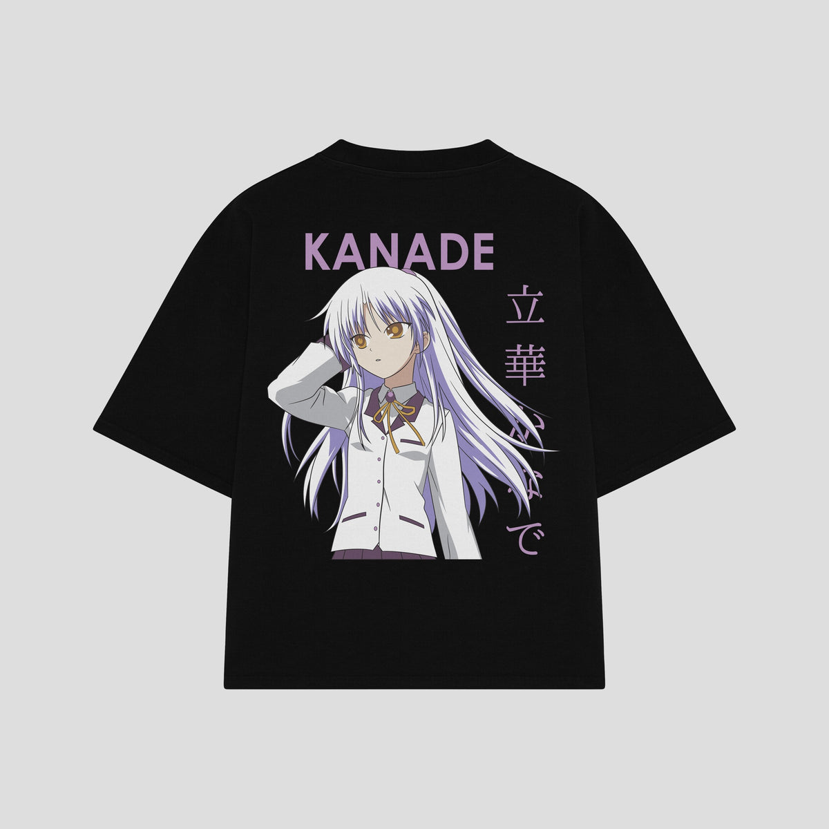 Playera streetwear premium de anime y gaming ExtraLife MX, corte oversized drop shoulder ligero y fresco en color Deep Black y Off-White, moda urbana mexicana de culto.