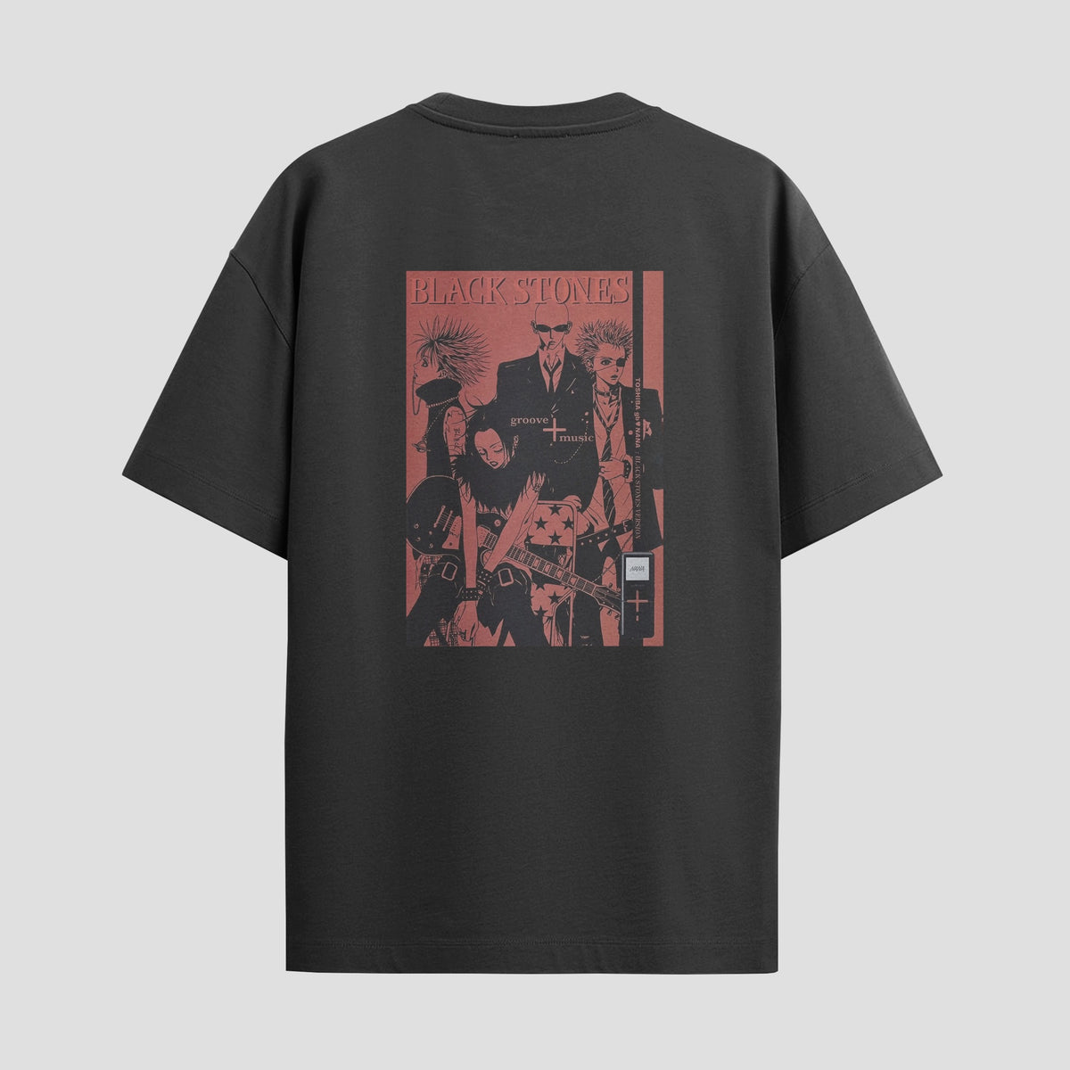 Playera urbana de anime y gaming ExtraLife MX, corte Classic Premium unisex ligero y transpirable en color Deep Black y Pure White, ropa de uso diario para gym y casual.