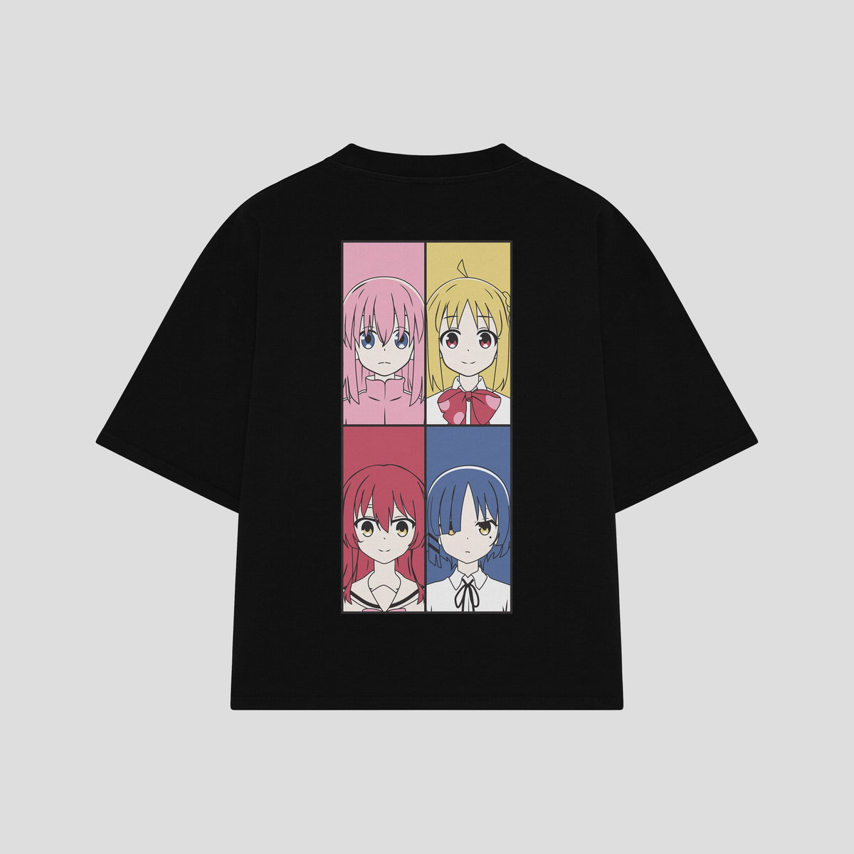 Playera streetwear premium de anime y gaming ExtraLife MX, corte oversized drop shoulder ligero y fresco en color Deep Black y Off-White, moda urbana mexicana de culto.