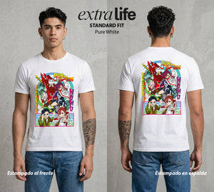 Lo Paranormal Cotidiano | Grito Paranormal #04742 - Playera Standard Fit | Pure White - Foto en modelo
