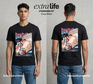 Lo Paranormal Cotidiano | Maestra Sobrenatural #04760 - Playera Standard Fit | Deep Black - Foto en modelo