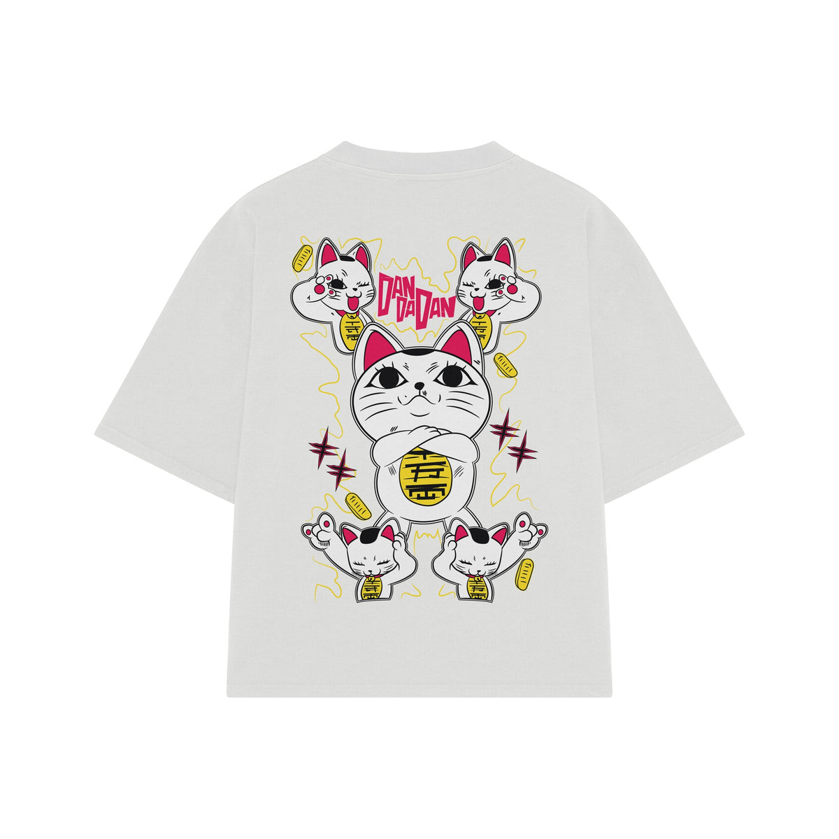 Playera streetwear premium de anime y gaming ExtraLife MX, corte oversized drop shoulder ligero y fresco en color Deep Black y Off-White, moda urbana mexicana de culto.