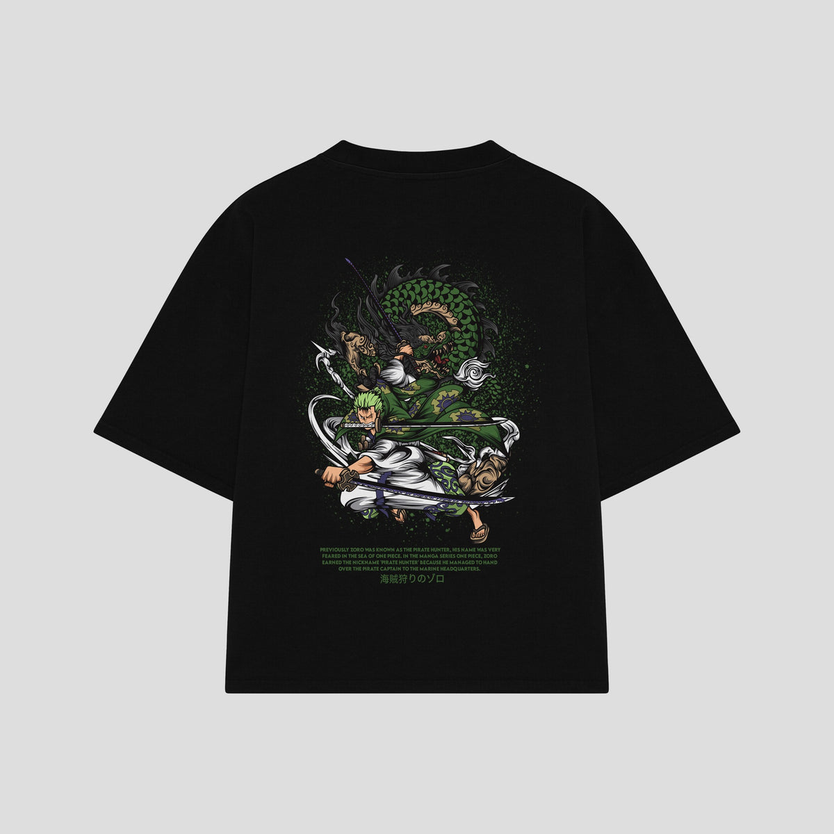 Playera streetwear premium de anime y gaming ExtraLife MX, corte oversized drop shoulder ligero y fresco en color Deep Black y Off-White, moda urbana mexicana de culto.