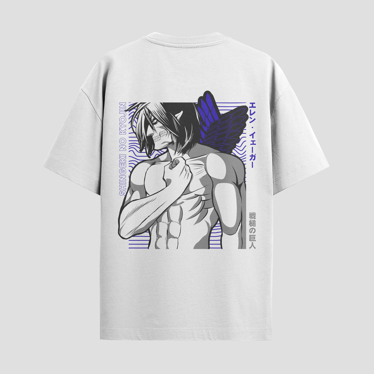 Playera urbana de anime y gaming ExtraLife MX, corte Classic Premium unisex ligero y transpirable en color Deep Black y Pure White, ropa de uso diario para gym y casual.